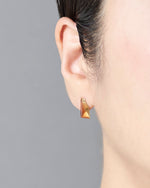 PRISMA ピアス Honey Orange